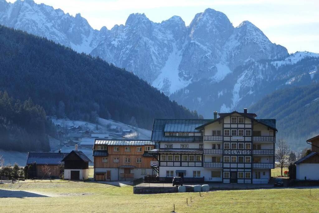 Das Almsternderl - Gemuetliche Wohnung In Gosau Extérieur photo