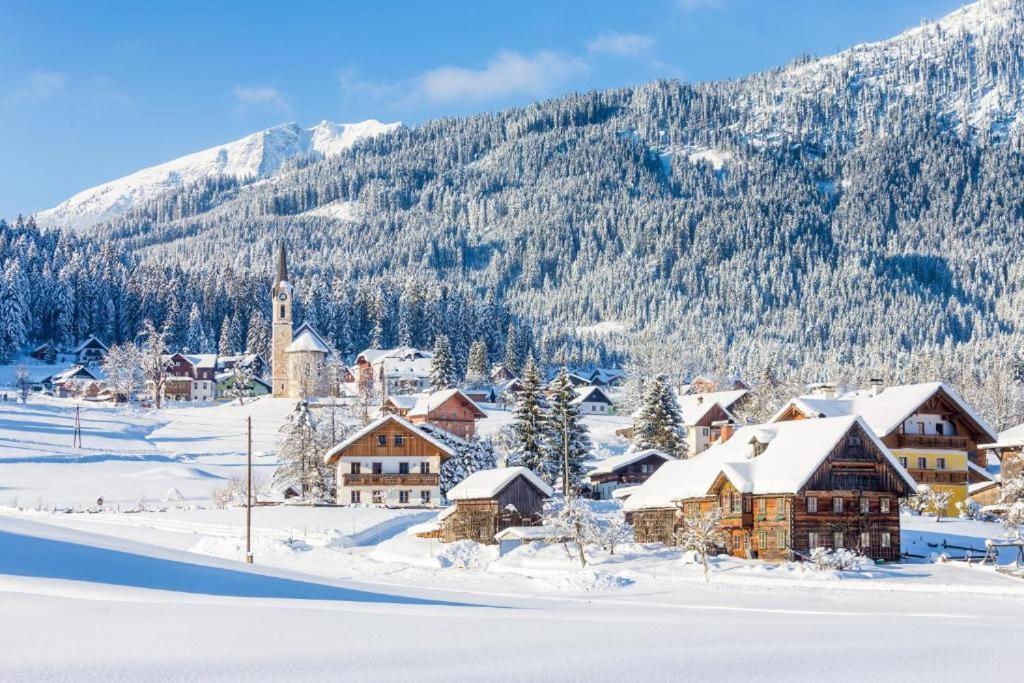 Das Almsternderl - Gemuetliche Wohnung In Gosau Extérieur photo
